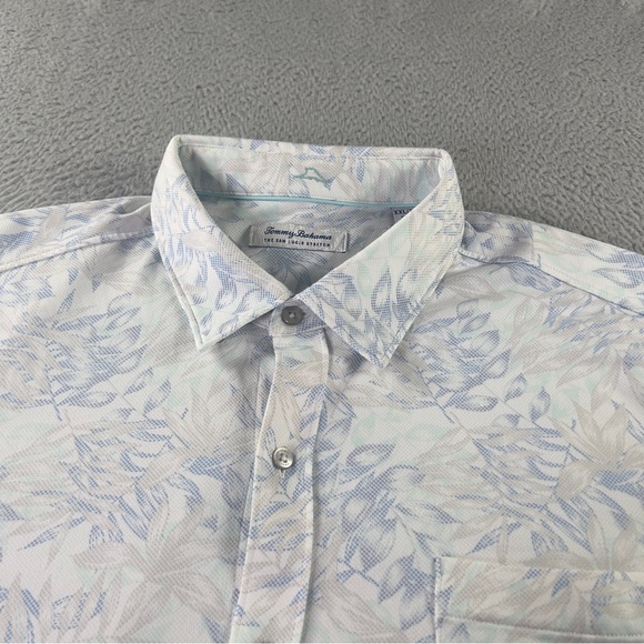 Tommy Bahama Other - Tommy Bahama The San Lucio Stretch Shirt Mens XXL White Floral Button IslandZone